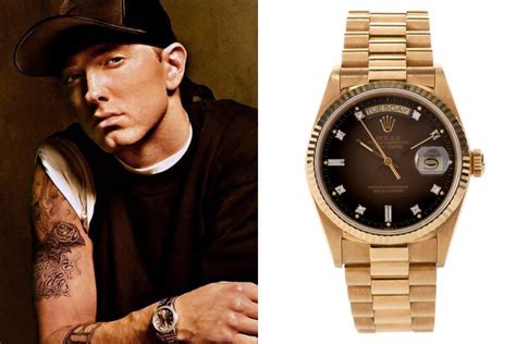 eminem rolex|eminem watch collection.